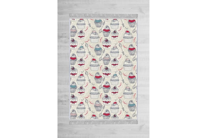 Homefesto Matta 80x300 cm, Multifärgad/Sammet