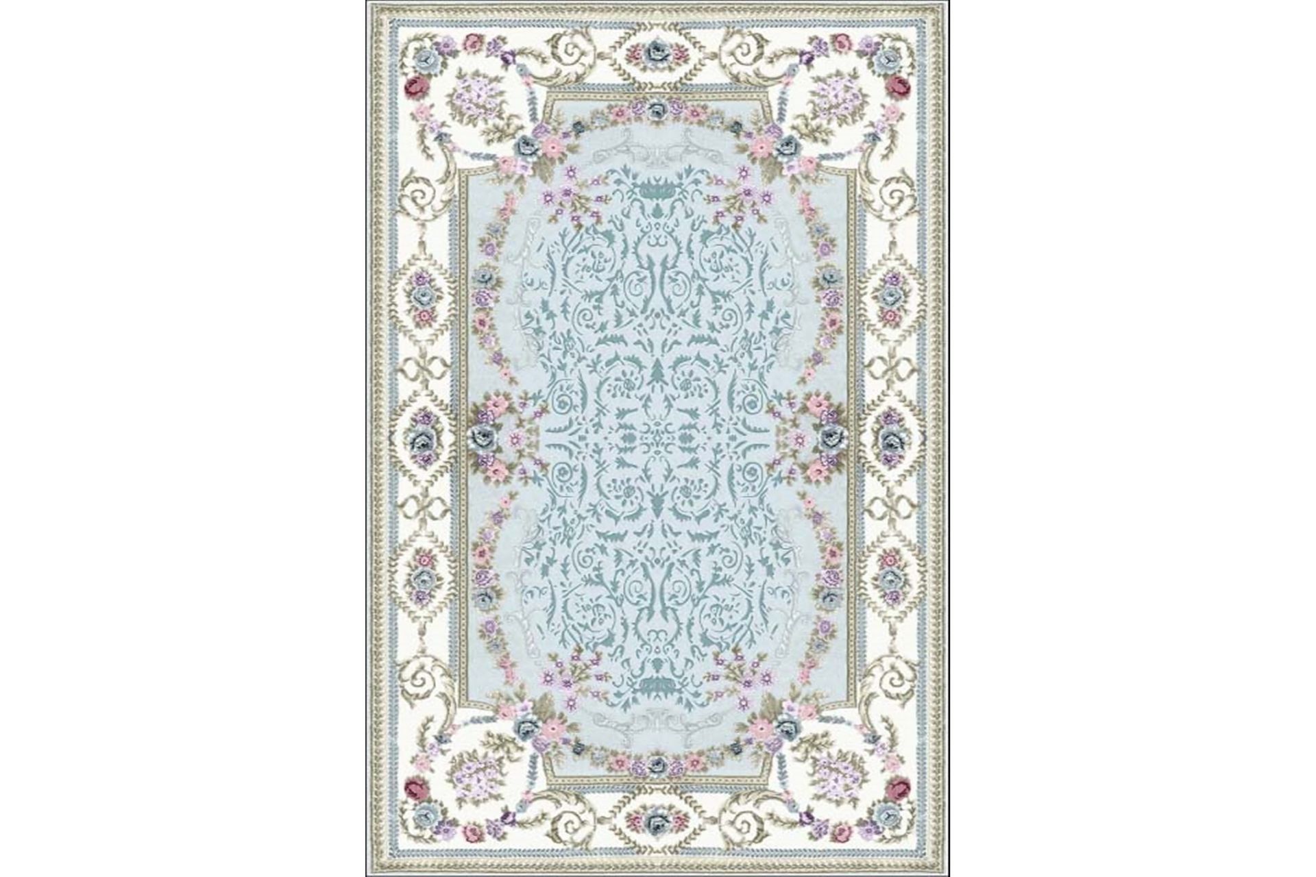 HOMEFESTO Matta 80x300 cm Multifärgad/Sammet - Textilier & mattor - Mattor - Orientaliska mattor - Persisk matta