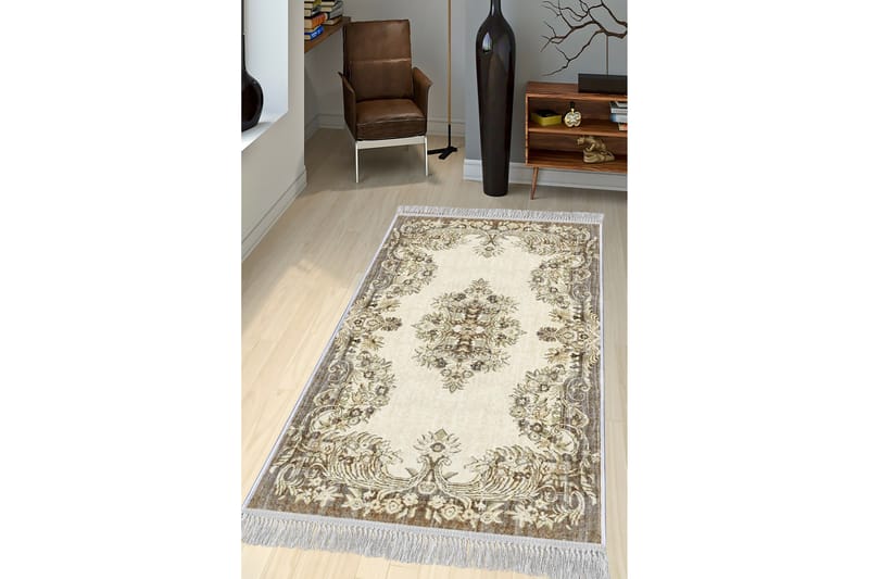 HOMEFESTO Matta 80x300 cm Multifärgad/Sammet - Persisk matta - Orientaliska mattor