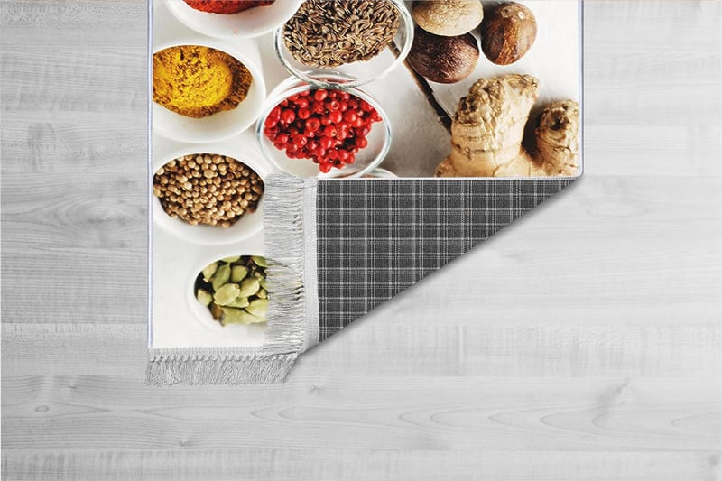 Homefesto Matta 80x300 cm - Multifärgad/Sammet - Textilier & mattor - Mattor - Orientaliska mattor - Persisk matta