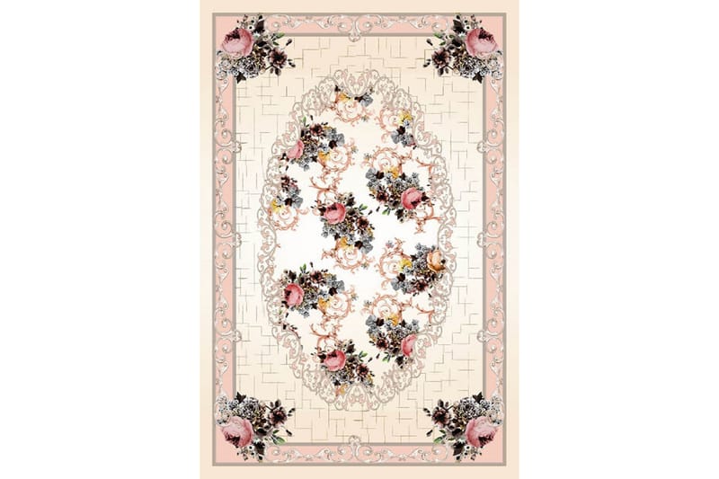 Homefesto Matta 80x300 cm - Multifärgad/Sammet - Textilier & mattor - Mattor - Orientaliska mattor - Persisk matta