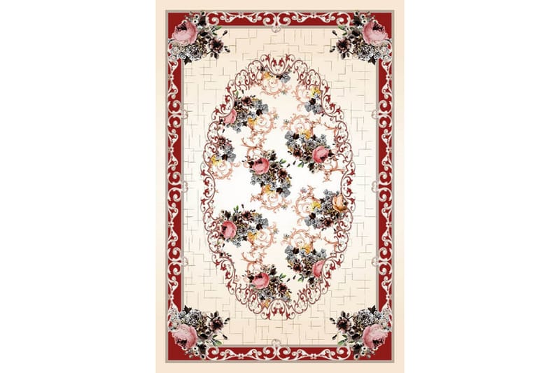 Homefesto Matta 80x300 cm - Multifärgad/Sammet - Textilier & mattor - Mattor - Orientaliska mattor - Persisk matta