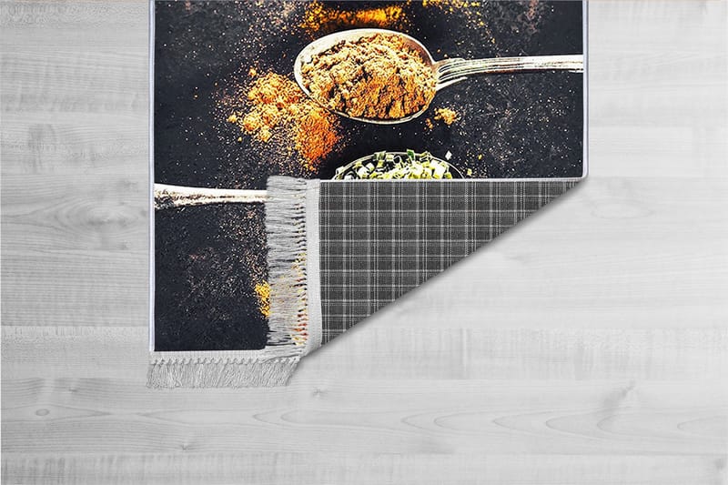 Homefesto Matta 80x300 cm, Multifärgad/Sammet