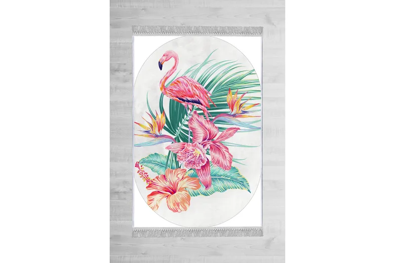 Homefesto Matta 80x300 cm, Multifärgad/Sammet