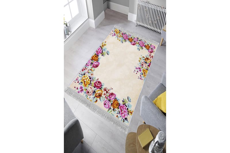 Homefesto Matta 80x300 cm - Multifärgad/Sammet - Textilier & mattor - Mattor - Orientaliska mattor - Persisk matta