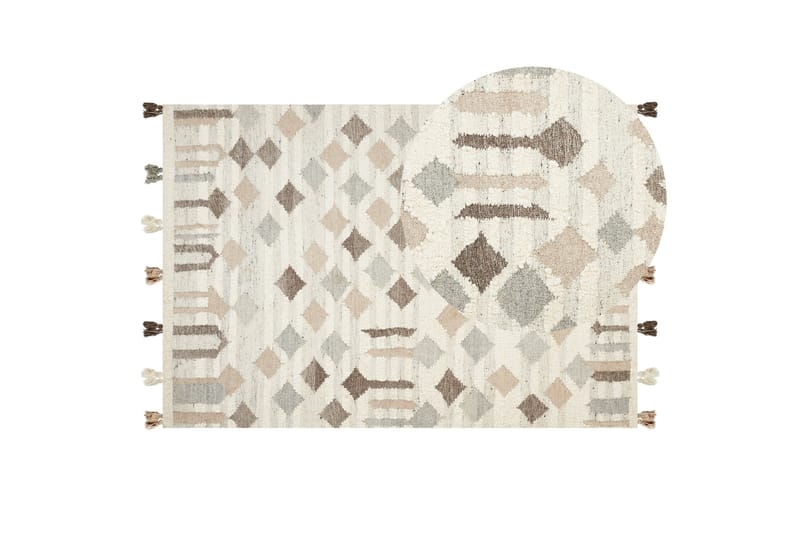 Kaghtsrashen Kelimmatta 160x230 cm - Beige - Textilier & mattor - Mattor - Orientaliska mattor - Kelimmattor