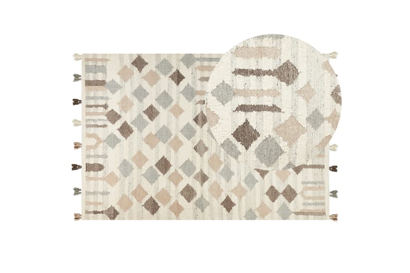 Kaghtsrashen Kelimmatta 200x300 cm - Beige - Textilier & mattor - Mattor - Orientaliska mattor - Kelimmattor