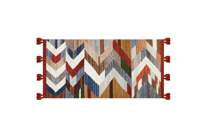 Kanakeravan Kelimmatta 80x150 cm Röd - Textilier & mattor - Mattor - Orientaliska mattor - Kelimmattor