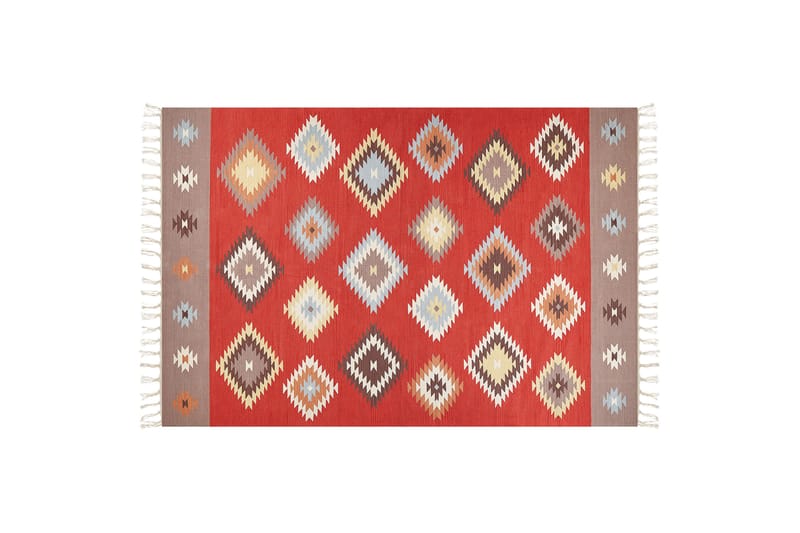 Lorut Kelimmatta 200x300 cm Röd - Textilier & mattor - Mattor - Orientaliska mattor - Kelimmattor