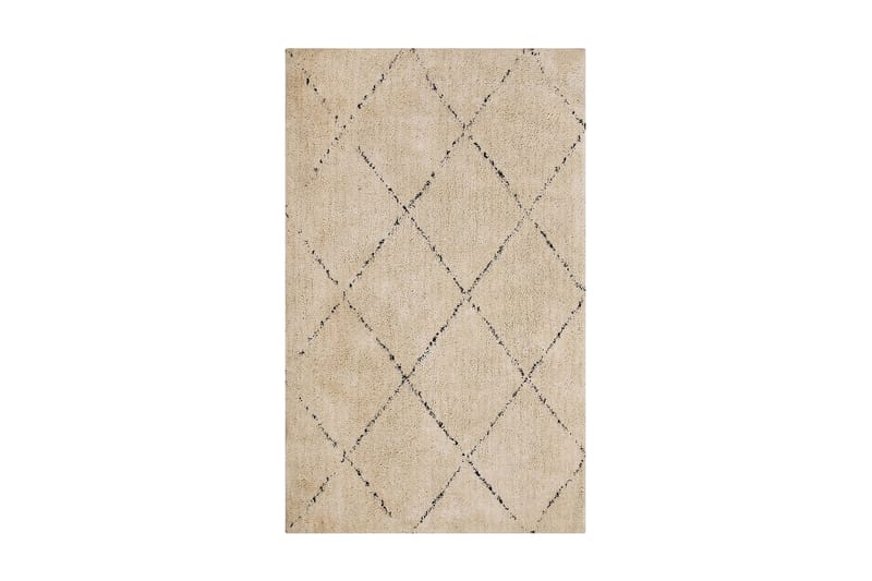 NEHRIG Matta 160x230 cm Beige/Svart - Orientaliska mattor - Marockanska mattor