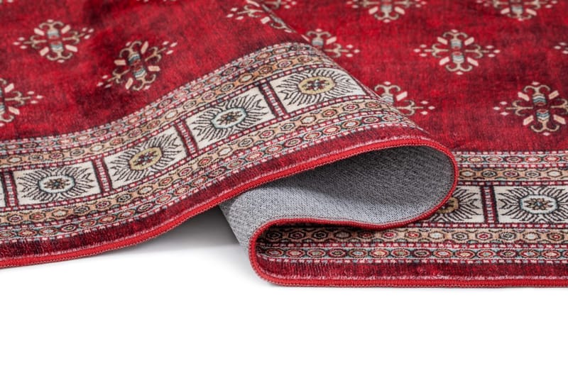 Maskinvävd Matta Tarfaya 200x290 cm - Röd - Textilier & mattor - Mattor - Orientaliska mattor - Persisk matta