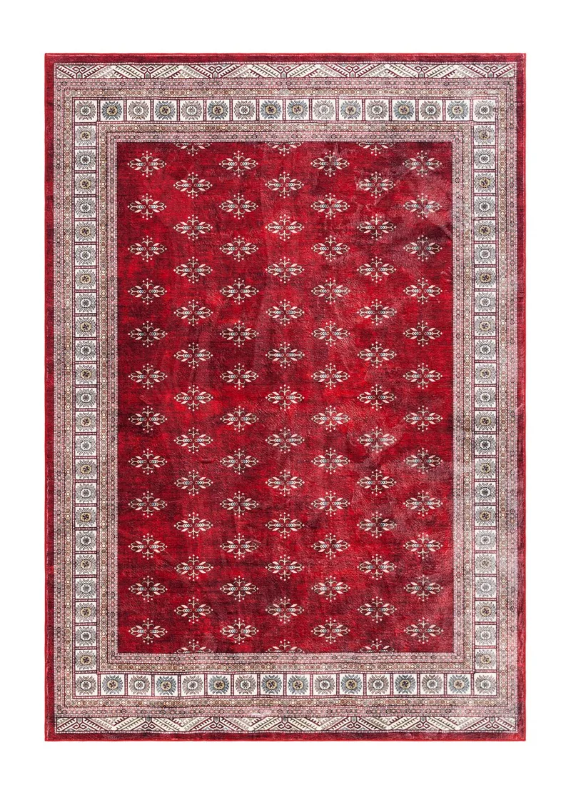 Maskinvävd Matta Tarfaya 200x290 cm, Röd