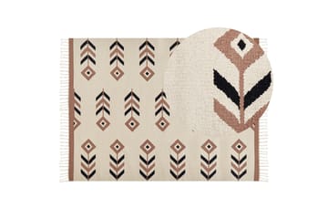 Niavan Kelimmatta 140x200 cm - Beige - Textilier & mattor - Mattor - Orientaliska mattor - Kelimmattor