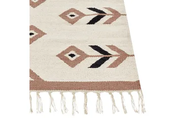 Niavan Kelimmatta 140x200 cm - Beige - Textilier & mattor - Mattor - Orientaliska mattor - Kelimmattor