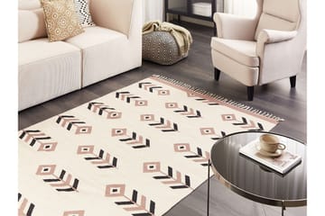 Niavan Kelimmatta 140x200 cm - Beige - Textilier & mattor - Mattor - Orientaliska mattor - Kelimmattor