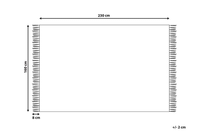Niavan Kelimmatta 160x230 cm - Beige - Textilier & mattor - Mattor - Orientaliska mattor - Kelimmattor