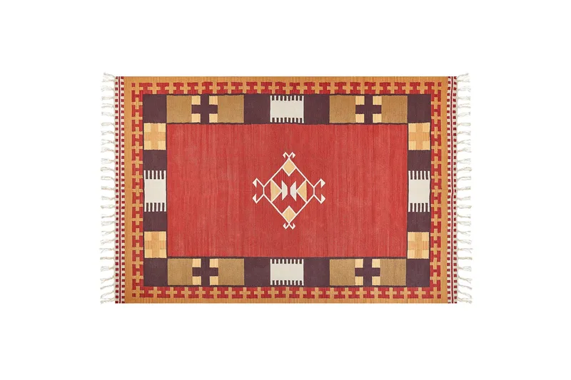 Parakar Kelimmatta 200x300 cm, Röd