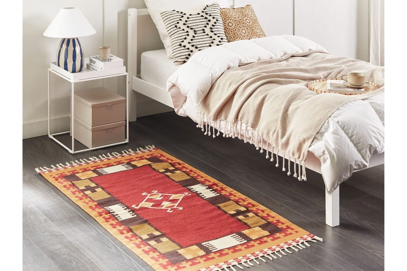 Parakar Kelimmatta 80x150 cm - Röd - Textilier & mattor - Mattor - Orientaliska mattor - Kelimmattor