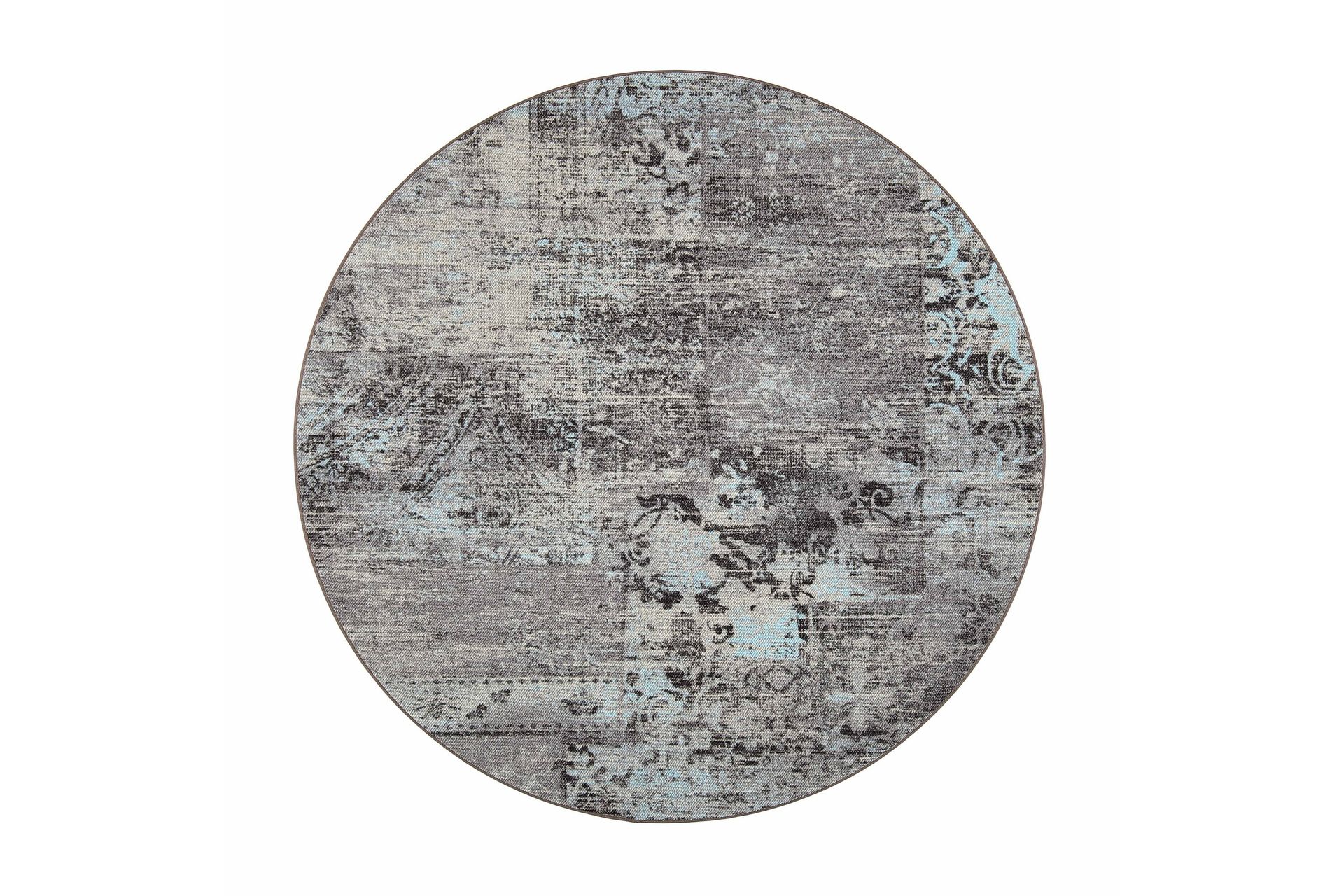 RUSTIIKKI Matta Rund 133 cm Turkos - Vm Carpet - Textilier & mattor - Mattor - Orientaliska mattor - Persisk matta