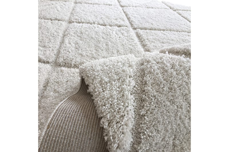 RUBY Matta 80x150 cm Vit/Shagpile - Textilier & mattor - Mattor - Orientaliska mattor - Persisk matta