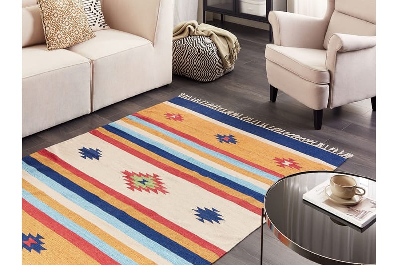 Taronik Kelimmatta 140x200 cm - Röd - Textilier & mattor - Mattor - Orientaliska mattor - Kelimmattor