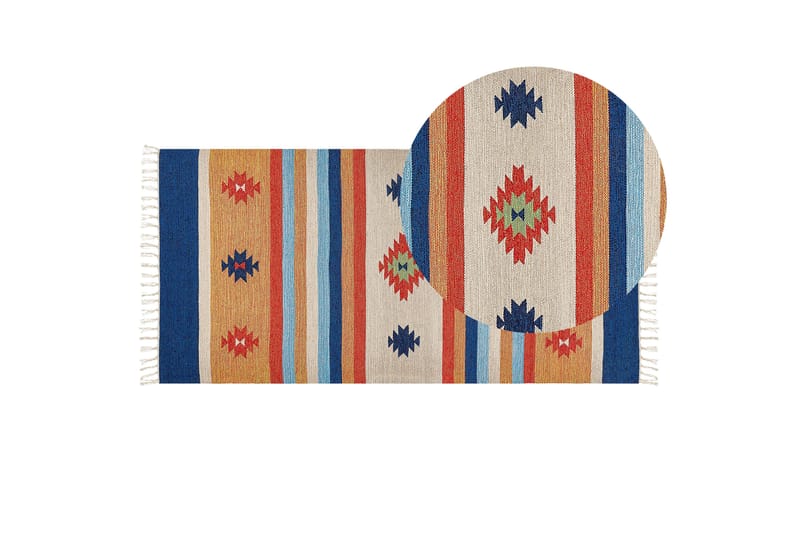 Taronik Kelimmatta 80x150 cm Röd - Textilier & mattor - Mattor - Orientaliska mattor - Kelimmattor