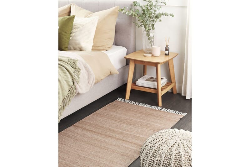 Plattvävd Malhia - Beige, 80x150 cm - Textilier & mattor - Mattor - Flatvävda mattor