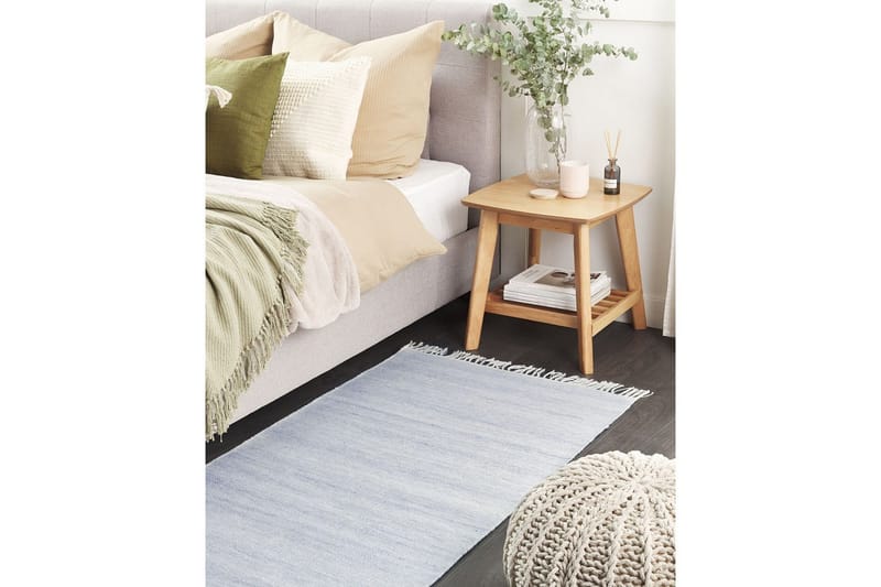 Plattvävd Malhia - Blå, 80x150 cm - Textilier & mattor - Mattor - Flatvävda mattor
