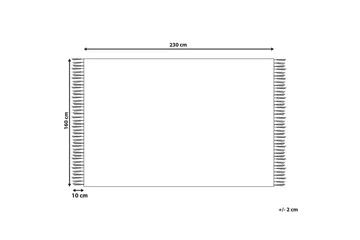 Plattvävd Malhia - Grå, 160x230 cm - Textilier & mattor - Mattor - Flatvävda mattor