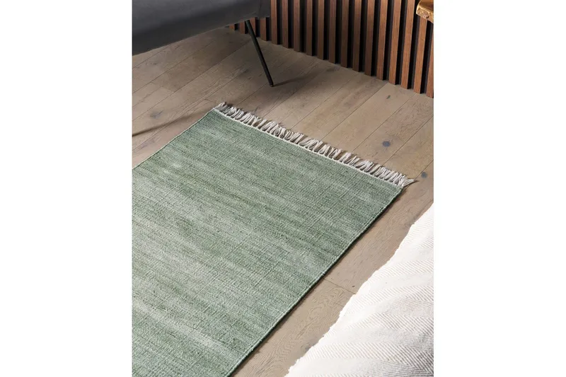 Plattvävd Malhia - Grön, 80x150 cm - Textilier & mattor - Mattor - Flatvävda mattor