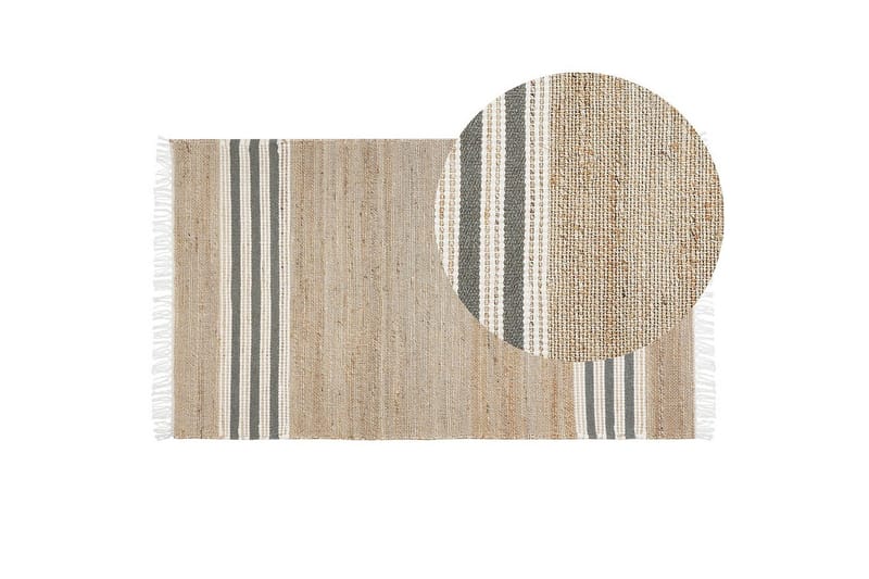 Plattvävd Mirza - Beige, Natur, Grå, Vit - Textilier & mattor - Mattor - Flatvävda mattor