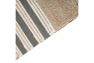 Plattvävd Mirza - Beige, Natur, Grå, Vit - Textilier & mattor - Mattor - Flatvävda mattor
