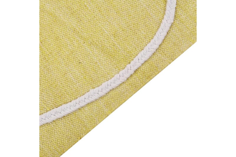 Plattvävd Yavu - Gul, 80x150 cm - Textilier & mattor - Mattor - Utomhusmattor