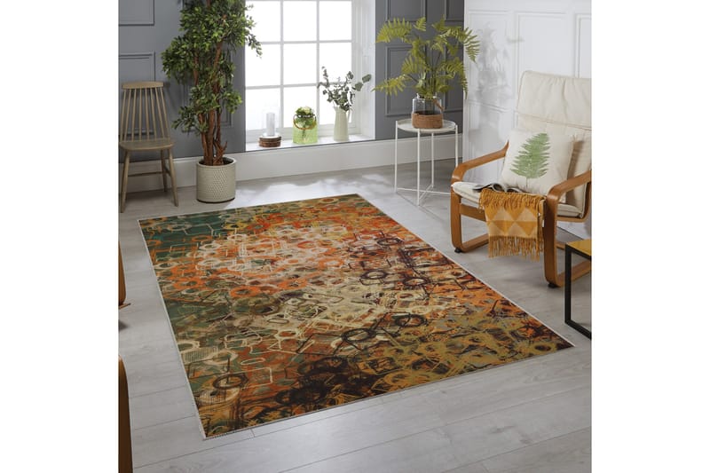 RAHMET Matta 160x230 cm Flerfärgad - Textilier & mattor - Mattor