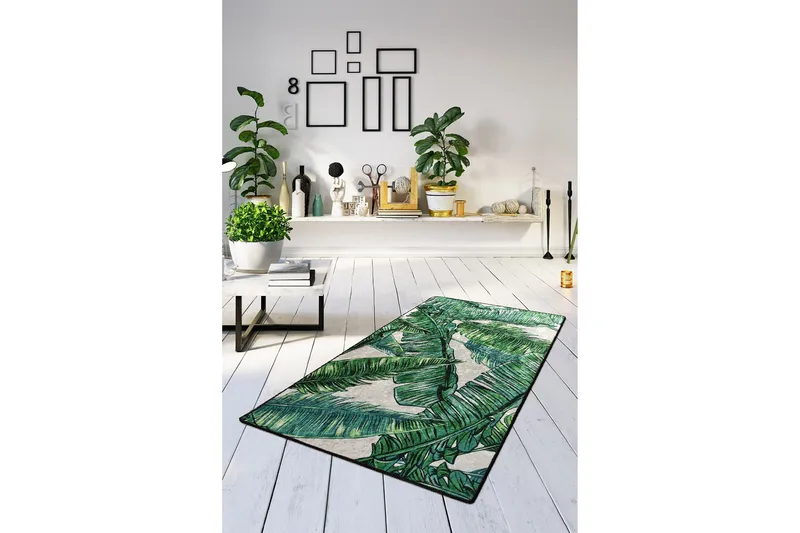 Saziye Matta 80x150 cm - Flerfärgad/Sammet - Textilier & mattor - Mattor