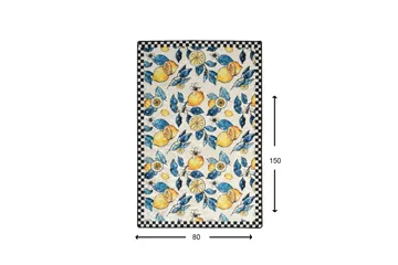 Sidrun Matta 80x150 cm - Flerfärgad/Sammet - Textilier & mattor - Mattor - Modern matta - Wiltonmattor