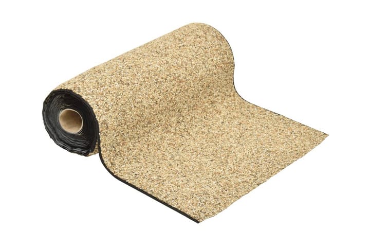 Kantmatta naturlig sand 250x40 cm - Konstgräs balkong - Nålfiltsmattor & konstgräsmattor