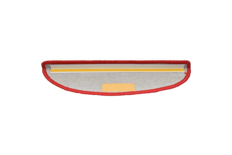 15 st Trappstegsmattor röd 65x25 cm - Röd - Textilier & mattor - Mattor - Specialmatta - Trappstegsmattor