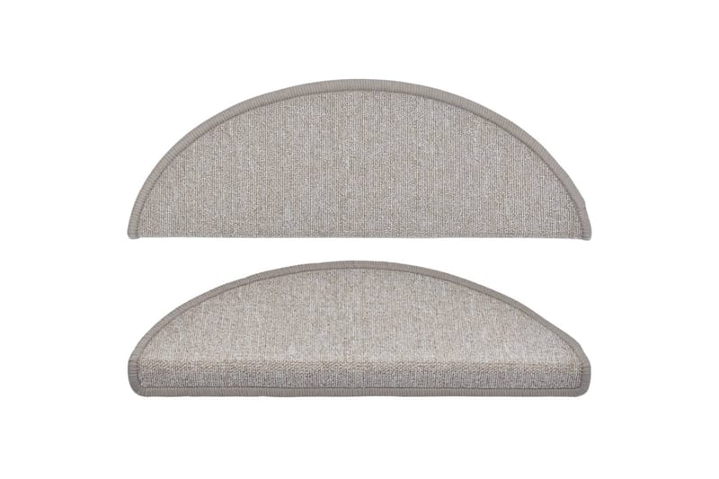 15 st Trappstegsmattor taupe 65x24x4 cm - Brun - Textilier & mattor - Mattor - Specialmatta - Trappstegsmattor