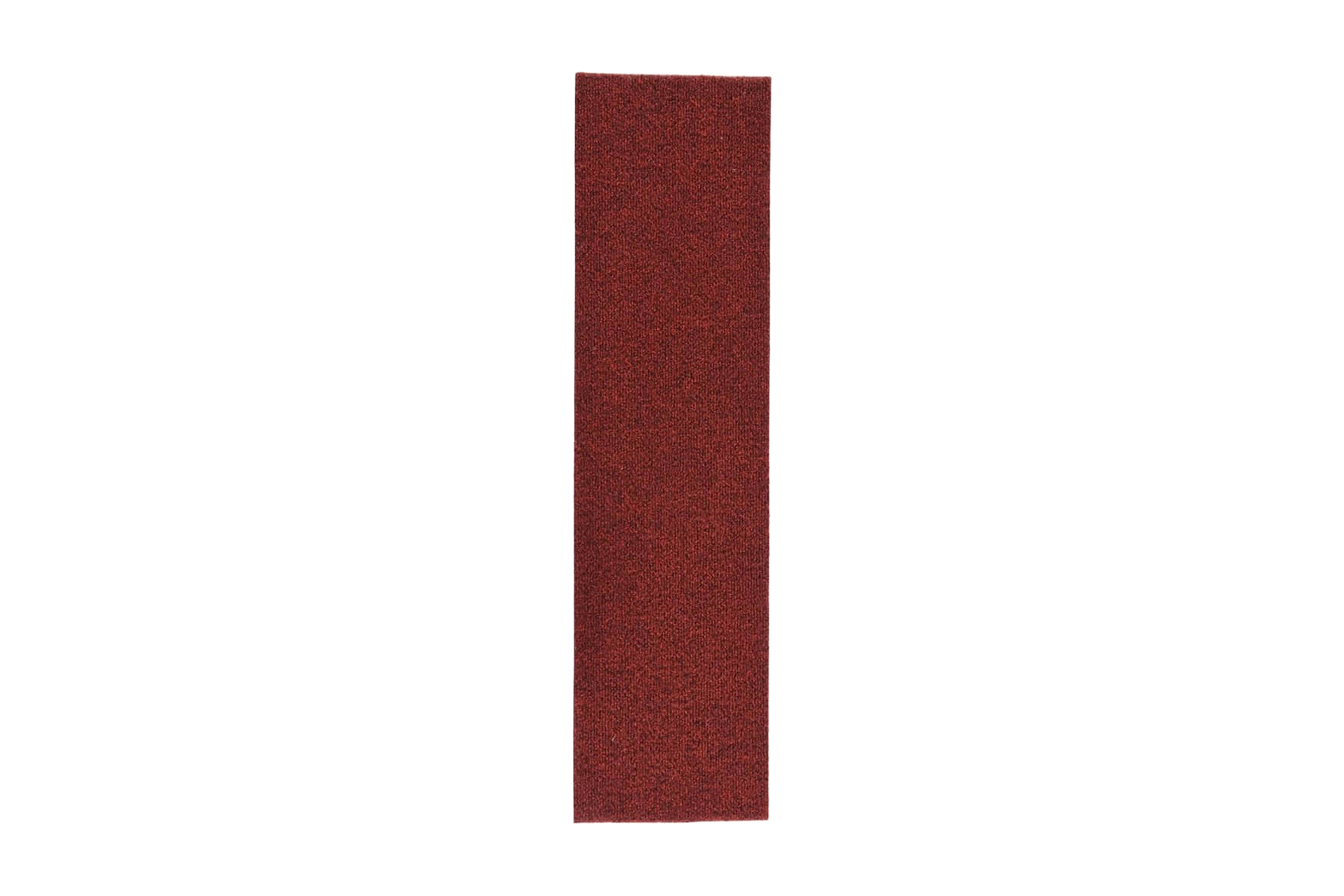 Trappstegsmattor självhäftande 15 st 76×20 cm röd – Röd