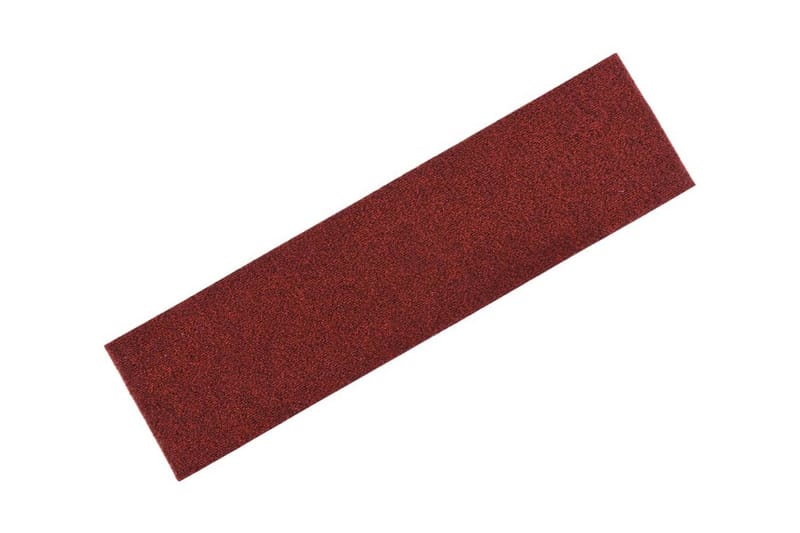 Trappstegsmattor självhäftande 15 st 76x20 cm röd - Röd - Textilier & mattor - Mattor - Specialmatta - Trappstegsmattor