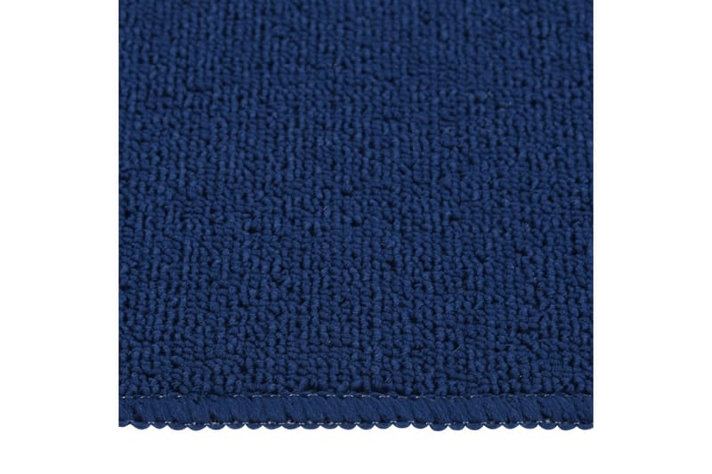 Trappstegmattor 15 st 60x25 cm marinblå halkfri - Blå - Textilier & mattor - Mattor - Specialmatta - Trappstegsmattor