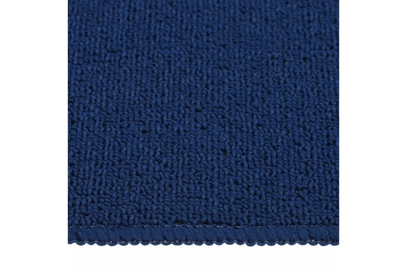 Trappstegmattor 15 st 75x20 cm marinblå halkfri - Blå - Textilier & mattor - Mattor - Specialmatta - Trappstegsmattor