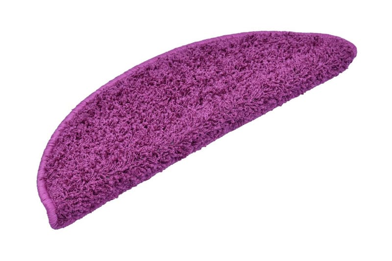 Trappstegsmattor 10 st 56x20 cm violett - Lila - Textilier & mattor - Mattor - Specialmatta - Trappstegsmattor