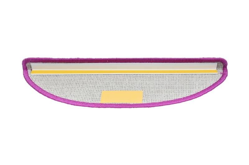 Trappstegsmattor 10 st 56x20 cm violett - Lila - Textilier & mattor - Mattor - Specialmatta - Trappstegsmattor