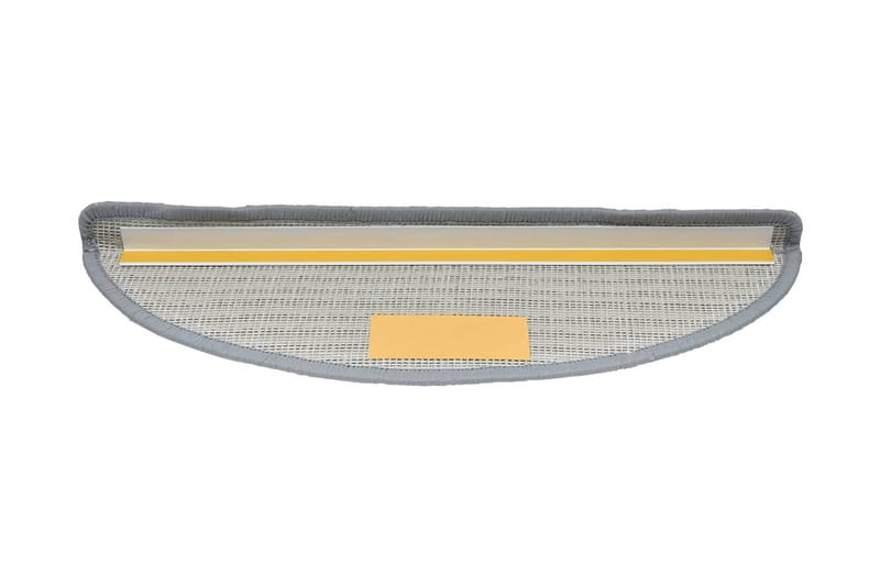 Trappstegsmattor 10 st 65x25 cm grå - Grå - Textilier & mattor - Mattor - Specialmatta - Trappstegsmattor