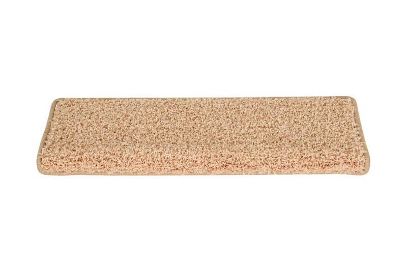 Trappstegsmattor 15 st 65x25 cm guld - Guld - Textilier & mattor - Mattor - Specialmatta - Trappstegsmattor