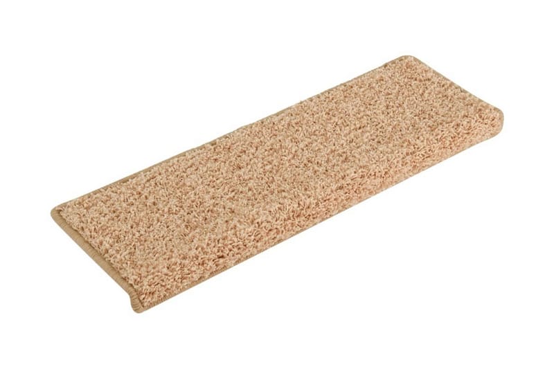 Trappstegsmattor 15 st 65x25 cm guld - Guld - Textilier & mattor - Mattor - Specialmatta - Trappstegsmattor