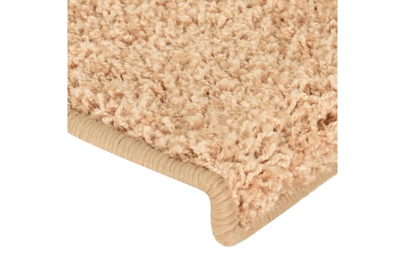 Trappstegsmattor 15 st 65x25 cm guld - Guld - Textilier & mattor - Mattor - Specialmatta - Trappstegsmattor