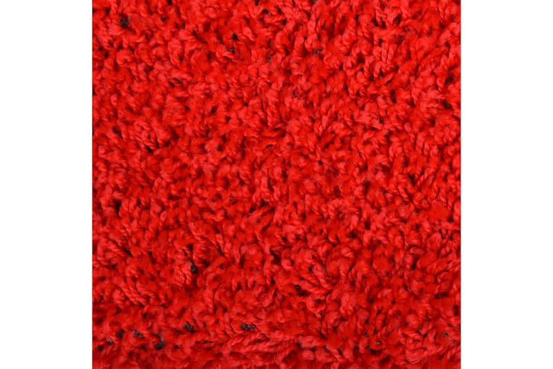 Trappstegsmattor 15 st 65x25 cm röd - Röd - Trappstegsmattor